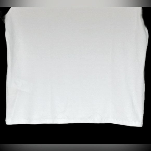 NWT Madewell White (Re)generative Cotton Ribbed Cap-Sleeve Tee, Sizes S & XL - Picture 11 of 14